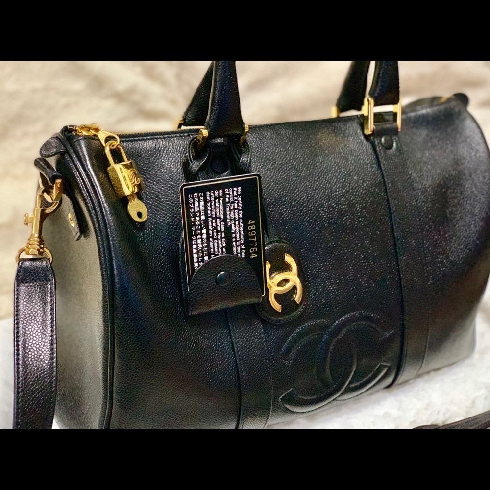 Chanel Vintage Cavier bowler bag